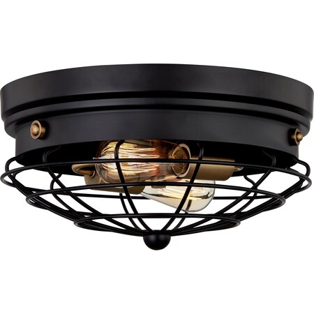 Quoizel Montpelier Flush Mount QFL5289MBK